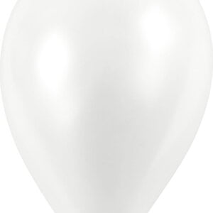 Hvide Balloner - 10 Stk.