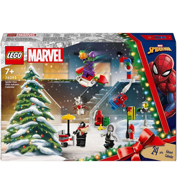 LEGOÂ® Marvel Spiderman - Julekalender 76293 - 24 Låger - 246 Del