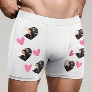 Boxershorts med foto - Størrelse Medium
