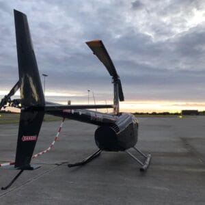 Helikoptertur over Roskilde med Copenhagen Helicopter