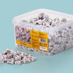 Hemkola Karamel Original Bland-selv slik i kasser 2 kg