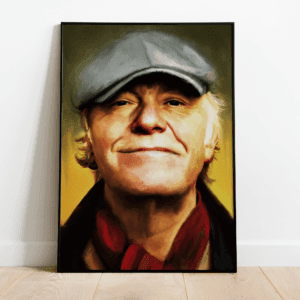 Kim Larsen - Maleri Plakat