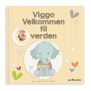 Personlig bog - velkommen til verden - Blød omslag