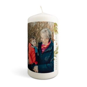 Personlig stearinlys - Advent