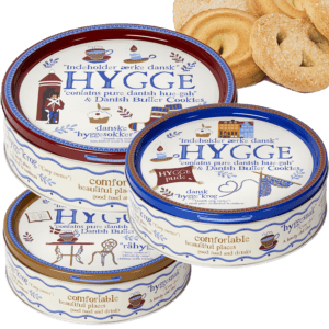 Småkagedåse - Hygge 340g assorteret