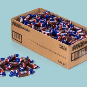 Snickers Bland-selv slik i kasser 2,5 kg