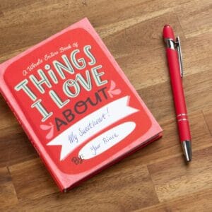 Things I Love About You Udfyld-selv-bog
