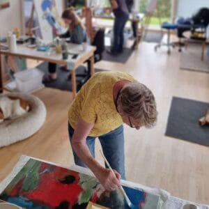 Weekend malekursus i K⌀benhavn hos Kunstskolen Gersh⌀j