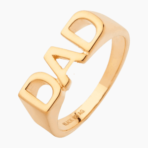 Dad Ring - Goldplated Silver - Maria Black - Guld 50
