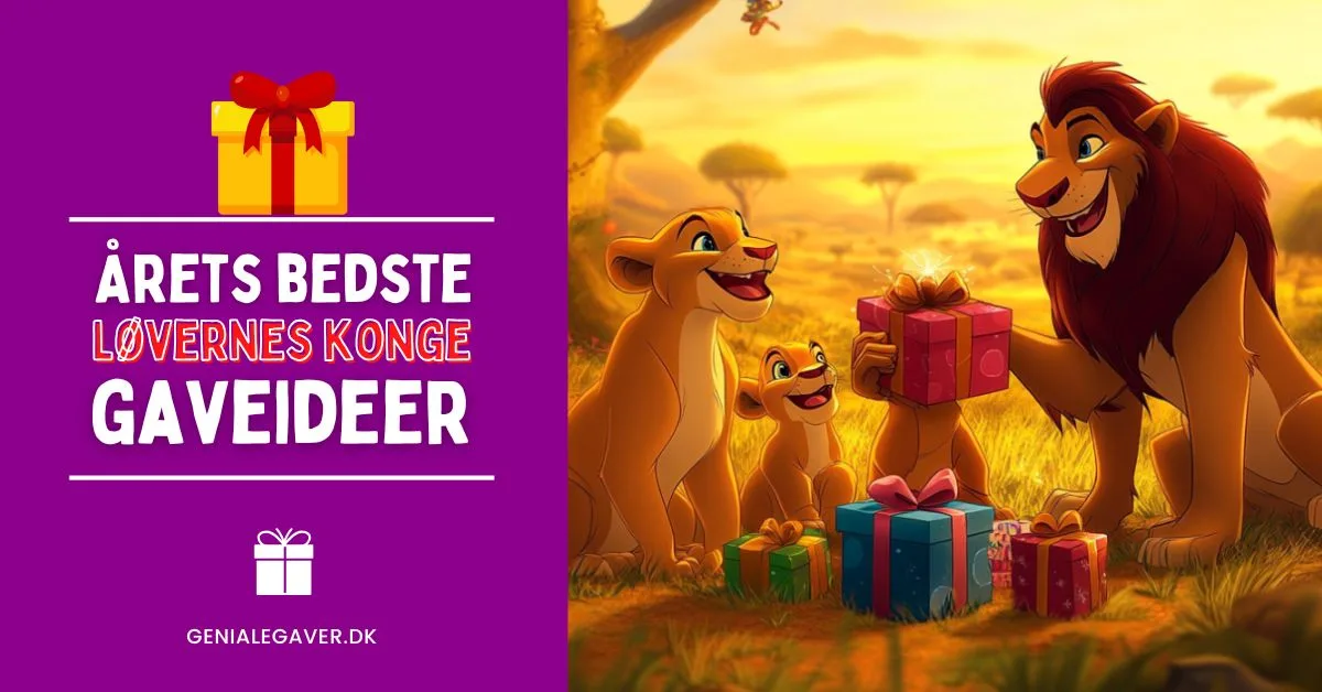 Løvernes Konge gaver - Årets fedeste merchandise & legetøj