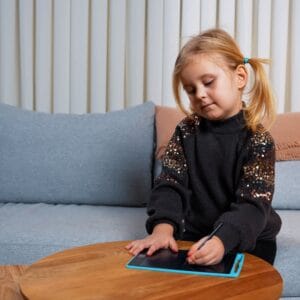 LCD Tegnetablet til børn (inkl. tegnepen) - Sort
