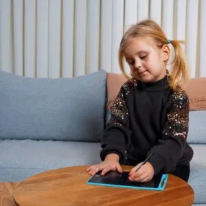 LCD Tegnetablet til børn (inkl. tegnepen) - Sort