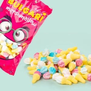 Skum Isvafler Bland-selv slik i kasser 0,9 kg