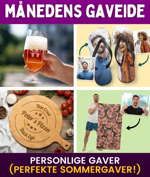 Coolstuff personlige gaver - Månedens gaveide