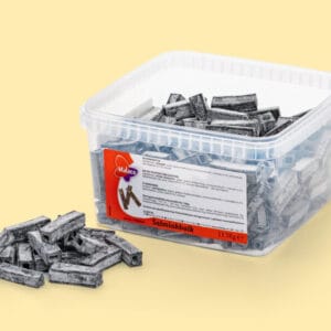 Salmiakstang Bland-selv slik i kasser 1,1 kg