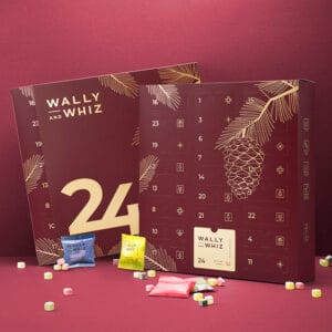 Vingummi Julekalender Rød 2025 - Wally & Whiz