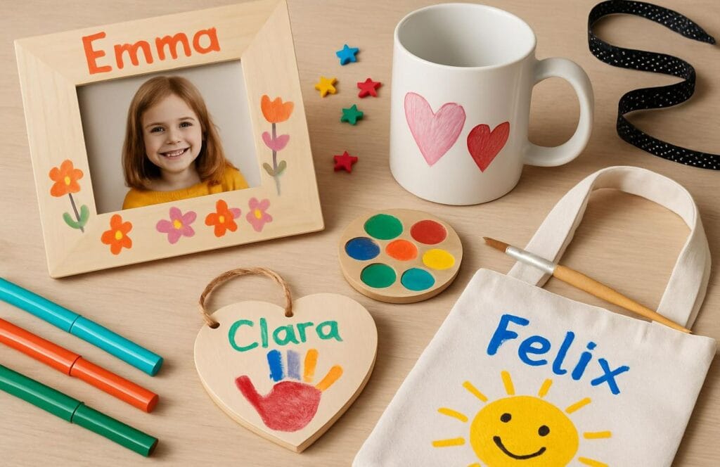 Kreative gaveidéer til børn der kan personaliseres