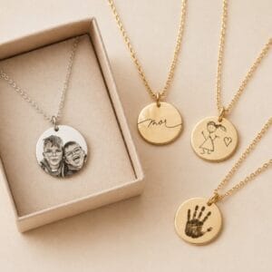 Personlige halskæder til mor